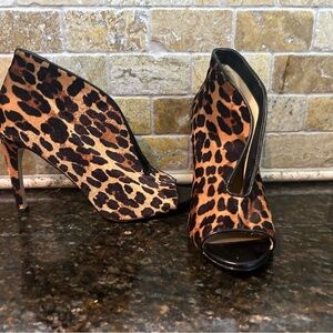 Jessica Simpson Leopard Print Heels